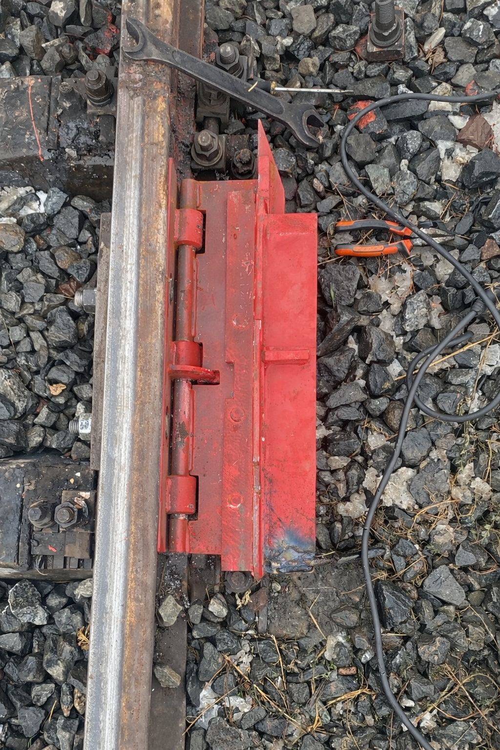 БАШМАК СБРАСЫВАЮЩИЙ КОЛЕСОСБРАСЫВАТЕЛЬ КСБ-Р РУЧНОЙ