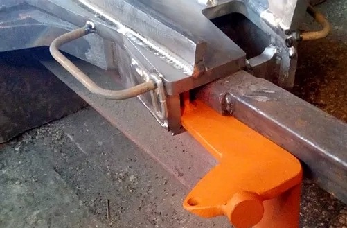 Башмак титановый накаточный сварной универсальный "лягушка" проект 495ТС