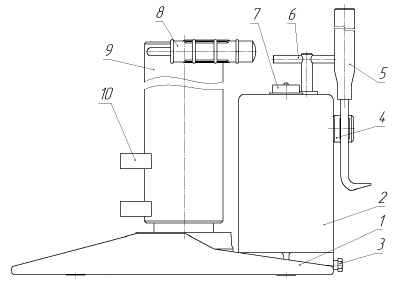 ДОМКРАТ ПУТЕВОЙ ГИДРАВЛИЧЕСКИЙ ДПГ-10