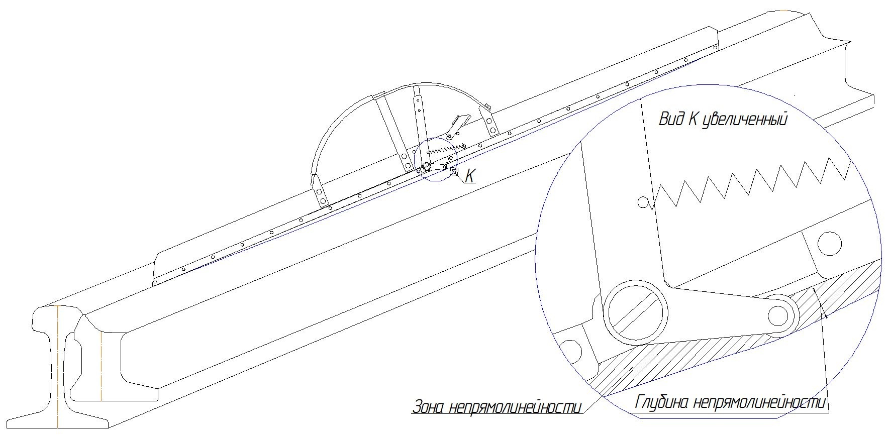 ЛИНЕЙКА ШЕСТОПАЛОВА ПРИСПОСОБЛЕНИЕ ПИ-1000.00.00 ШАБЛОН 82904