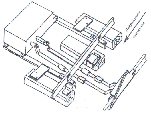 БАШМАК КОЛЕСОСБРАСЫВАЮЩИЙ  ВНИИЖТ МПС ПРОЕКТ 495.000 ПОД ЭЛЕКТРОПРИВОД